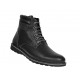 Ghete barbati sport casual din piele naturala cu siret si fermoar (imblanite) Corsa - GKR95N