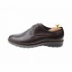 OFERTA MARIMEA  41  - Pantofi barbati, model casual, cu siret, din piele naturala maro - L336AMARO