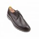 OFERTA MARIMEA  41  - Pantofi barbati, model casual, cu siret, din piele naturala maro - L336AMARO