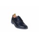 Oferta marimea  40, 42, 44 - Pantofi barbati, bleumarin,  casual-eleganti,  din piele naturala -  L859BLM