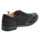 OFERTA MARIMEA  42,  43,  44  - Pantofi barbati eleganti din piele naturala, Gri inchis, L870LVG