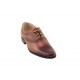 OFERTA MARIMEA 41, Pantofi barbati office, eleganti din piele naturala maro - L887MD