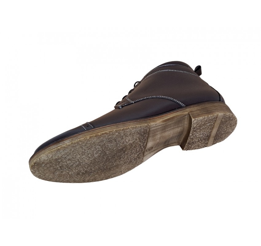 Oferta ghete barbati din piele naturala casual - elegante - Maro - LBOND1MBOX