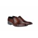 OFERTA MARIMEA    42   - Pantofi Barbati Office, Eleganti, din Piele Naturala, Maro, CIUCALETI SHOES