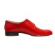 OFERTA MARIMEA 42, 44 Pantofi barbati eleganti, din piele naturala, rosu, Enzo Class - GKR,LENZOCLASSRED