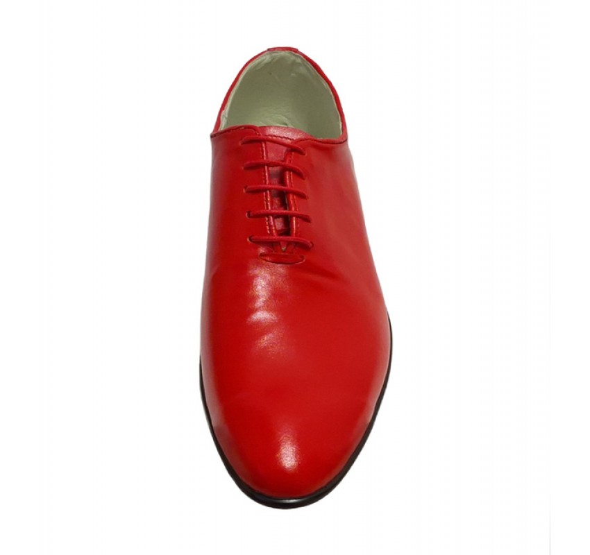 OFERTA MARIMEA 42, 44 Pantofi barbati eleganti, din piele naturala, rosu, Enzo Class - GKR,LENZOCLASSRED