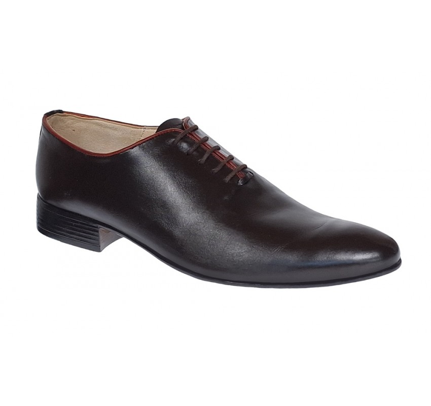 Oferta marimea 44 Pantofi barbati eleganti din piele naturala Maro Enzo Class LENZOM