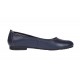 OFERTA  marimea 37, 39  -  Balerini dama, model casual, din piele naturala, bleumarin - LFLO3BL