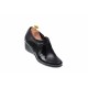 OFERTA marimea 40  - Pantofi dama casual din piele naturala cu platforme de 5 cm - LG13306NL