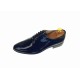 Oferta marimea  38, 41, 42 - Pantofi barbati eleganti bleumarin din piele naturala lac, ENZO - LMOD1BLMLAC