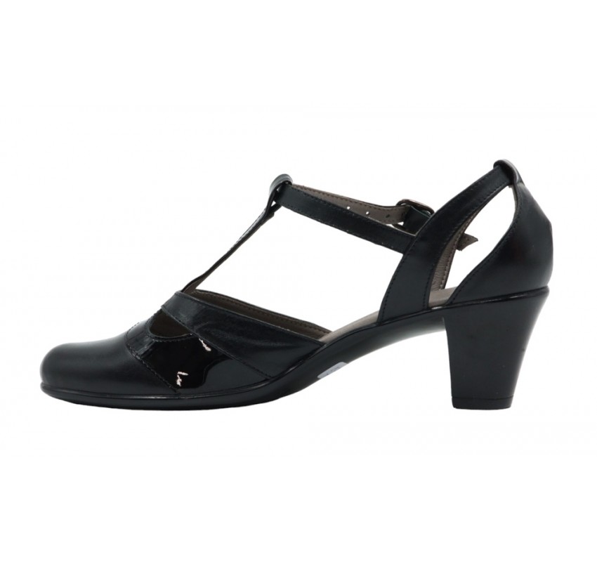 Oferta 38 Pantofi dama eleganti din piele naturala toc 4 cm LNA103NPL