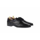 OFERTA marimea 41!Pantofi barbati eleganti din piele naturala de culoare neagra,    LNIC03NS