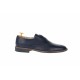 OFERTA marimea  41, 42, 43,  44, Pantofi barbati casual, eleganti din piele naturala bleumarin inchis, LNIC184BLBOX