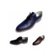 OFERTA marimea  41, 42, 43,  44, Pantofi barbati casual, eleganti din piele naturala bleumarin inchis, LNIC184BLBOX