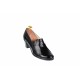 Oferta marimea 38 - Pantofi dama, eleganti, din piele naturala in combinatie cu piele lac - LP34LN