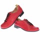 Oferta marimea 39 -  Pantofi dama, model casual din piele naturala, rosii - LP53RED