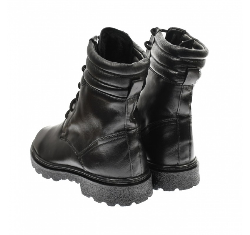 Oferta marimea  42 - Bocanci barbati militari din piele naturala, imblaniti, Army Force -  LP73N