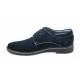 OFERTA  marimea 37, 38, 40, 42, 45 - Pantofi barbati casual, din piele naturala intoarsa, bleumarin - LPAVELBLM