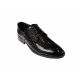 Pantofi barbati eleganti, din piele naturala, Negru LAC, CIUCALETI SHOES - LPB101LACG