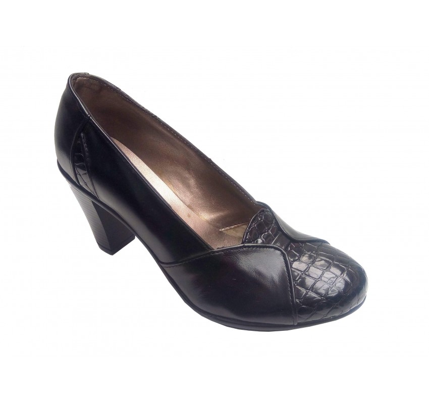 OFERTA MARIMEA  40, 41  - Pantofi dama casual, eleganti din piele naturala - Made in Romania LPH46NBOXLAC