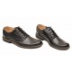 Pantofi negri barbati casual, eleganti din piele naturala LUX76N