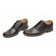 Pantofi negri barbati casual, eleganti din piele naturala LUX76N