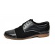 Pantofi barbati casual - eleganti din piele naturala KLAUSS BLACK 