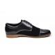 Pantofi barbati casual - eleganti din piele naturala KLAUSS BLACK 