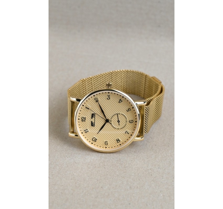 Ceas dama Matteo Ferari casual-elegant, Gold - MF174GDGOLD