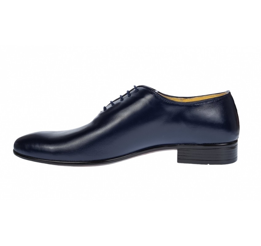 Pantofi barbati eleganti bleumarin din piele naturala, MOD1BLBOX