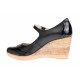 Pantofi dama casual din piele naturala  neagra - P104B