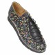 Pantofi dama, casual, din piele naturala - P501BFLOR