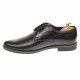 Pantofi barbati, casual, din piele naturala box, negru -  P80NBOX