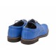 Pantofi barbatesti, albastri, model casual-elegant din piele naturala - P81BLX