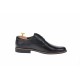 Pantofi barbati casual, din piele naturala, Negru - PANBOX