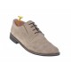 Pantofi barbati, model  casual,-elegant,  din piele naturala intoarsa, gri - PAVELGRI