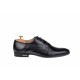 Pantofi barbati eleganti din piele naturala de culoare neagra PNOU371N