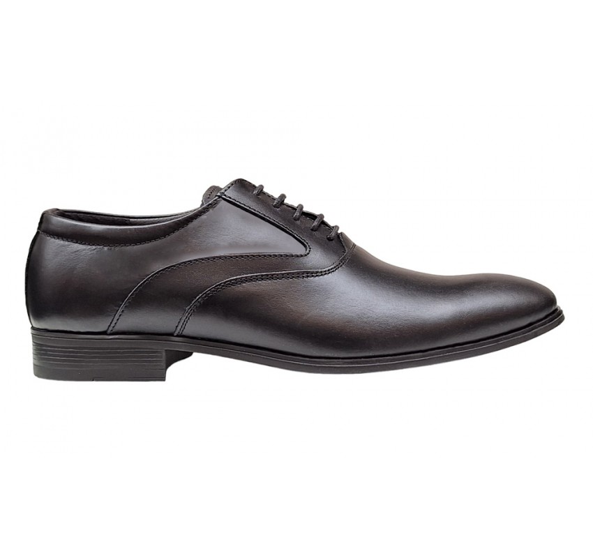 Pantofi barbati eleganti din piele naturala Negru - RSY21N