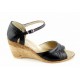 Sandale dama cu platforma din piele naturala S54N