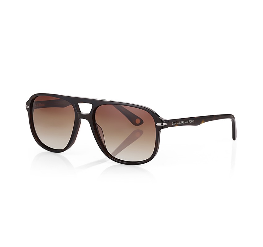 Ochelari de soare maro, pentru barbati, Santa Barbara Polo Sunglasses, SB1111-2