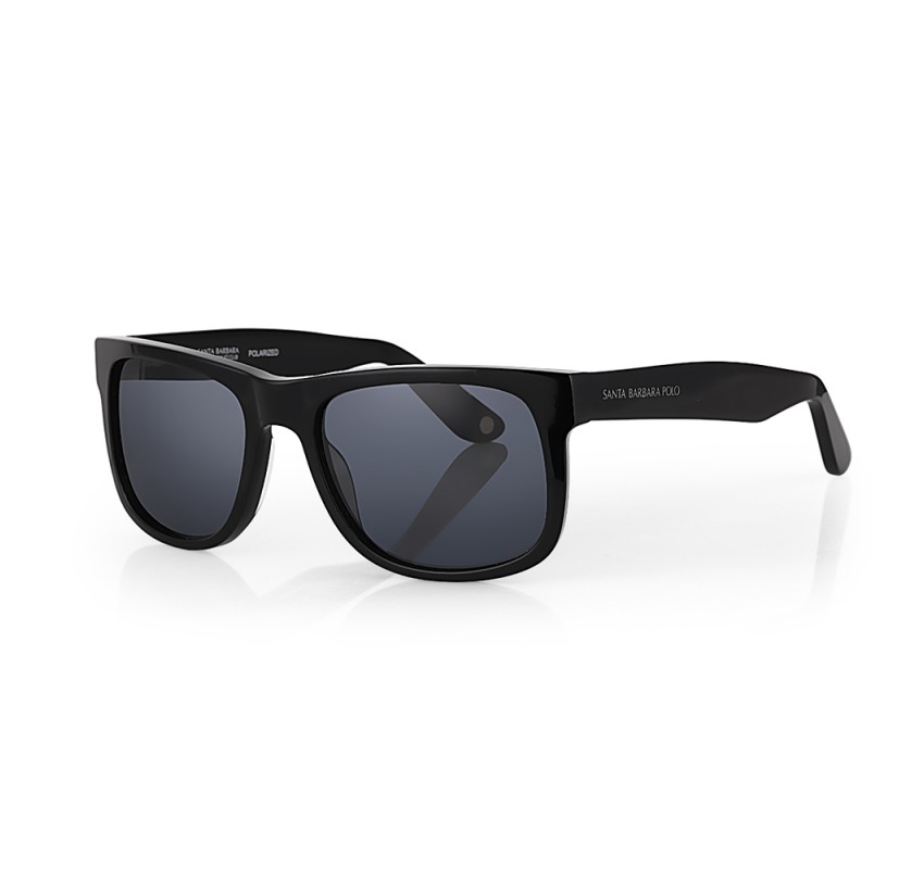 Ochelari de soare negri, pentru barbati, Santa Barbara Polo Sunglasses, SB1115-2