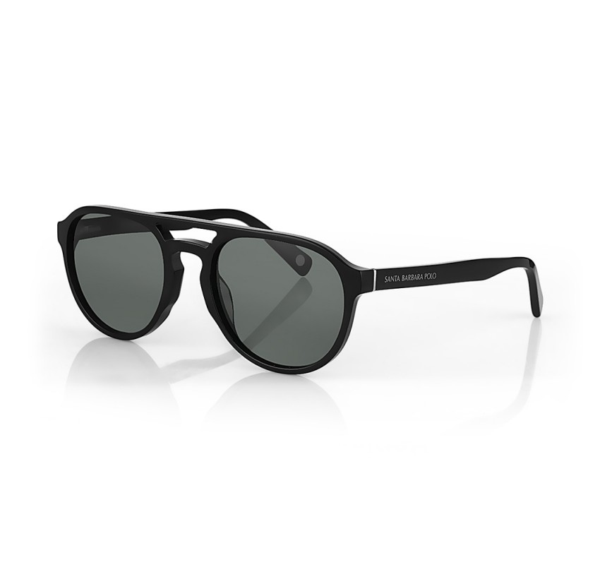 Ochelari de soare negri, pentru barbati, Santa Barbara Polo Sunglasses, SB1118-1