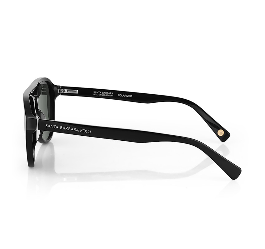 Ochelari de soare negri, pentru barbati, Santa Barbara Polo Sunglasses, SB1118-1