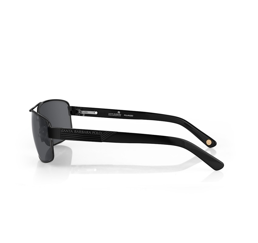 Ochelari de soare negri, pentru barbati, Santa Barbara Polo Sunglasses, SB1122-1