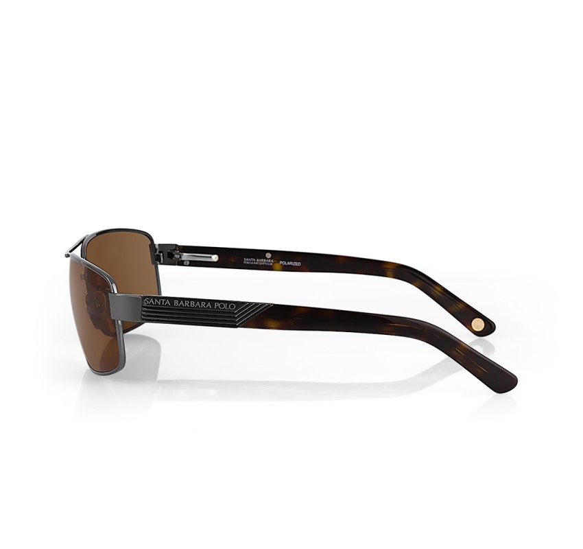 Ochelari de soare maro, pentru barbati, Santa Barbara Polo Sunglasses, SB1122-3