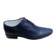 Pantofi barbati eleganti din piele naturala bleumarin - cod STD35BLMBOX