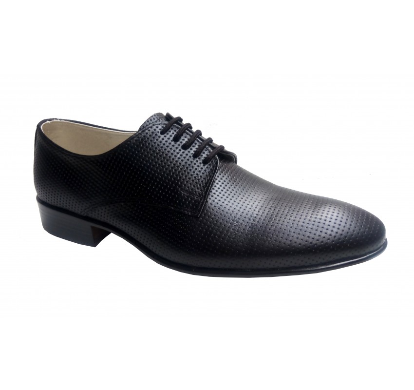 Pantofi barbati lux - eleganti din piele naturala - Negru STD35NPF