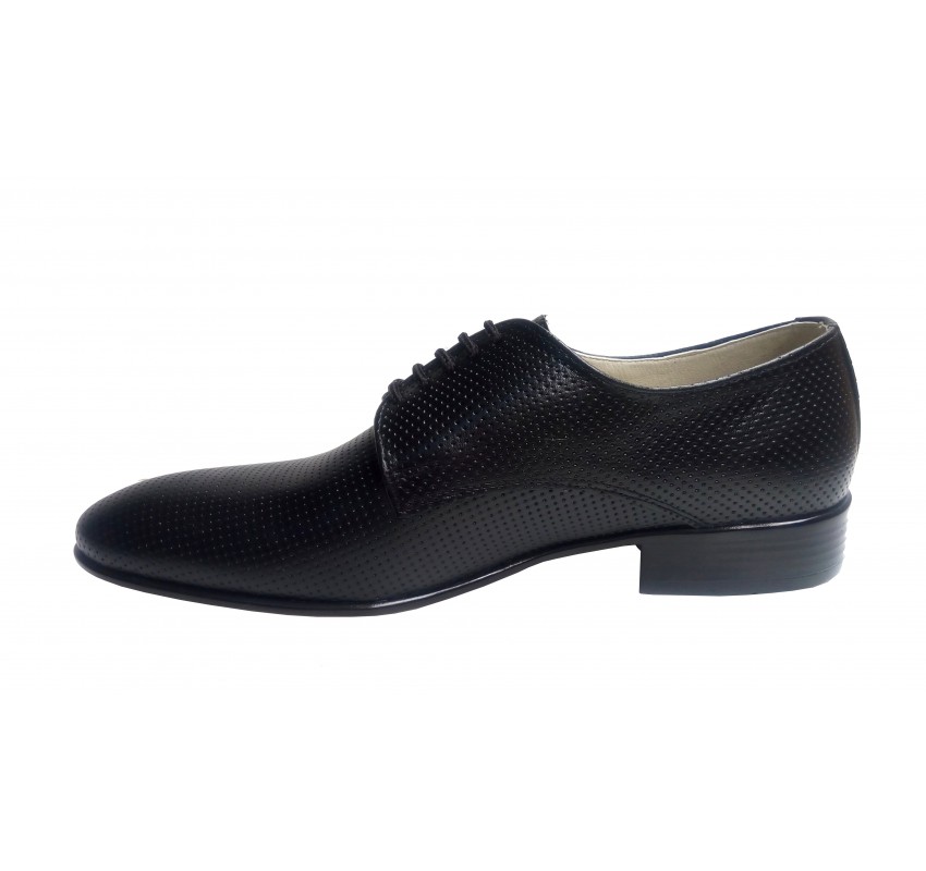 Pantofi barbati lux - eleganti din piele naturala - Negru STD35NPF