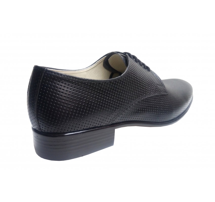 Pantofi barbati lux - eleganti din piele naturala - Negru STD35NPF