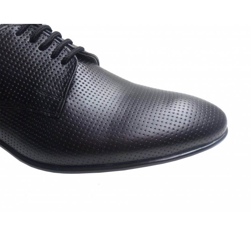 Pantofi barbati lux - eleganti din piele naturala - Negru STD35NPF